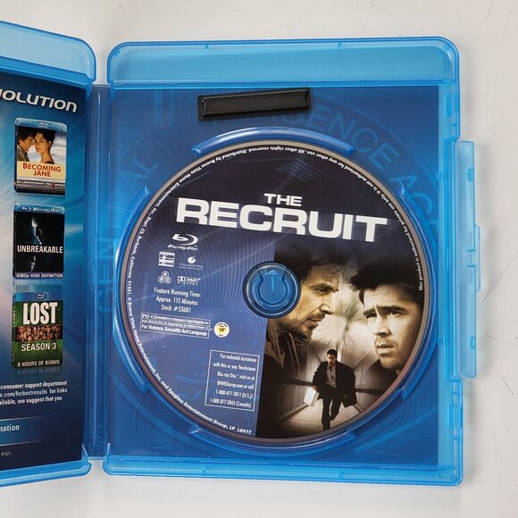 BLU-RAY MOVIE THE RECRUIT - Picture 2 of 5